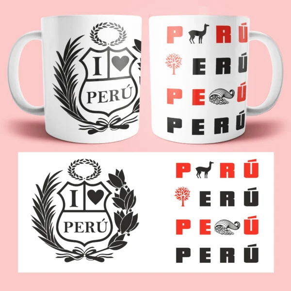 Taza Fiestas Patrias Perú 005