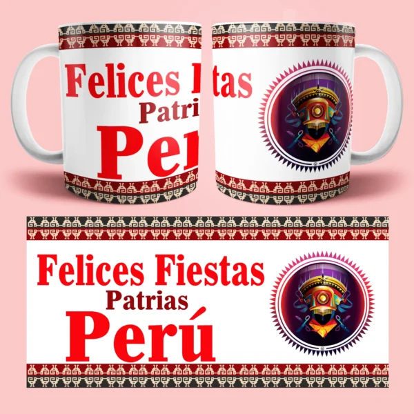 Taza Fiestas Patrias Perú 010