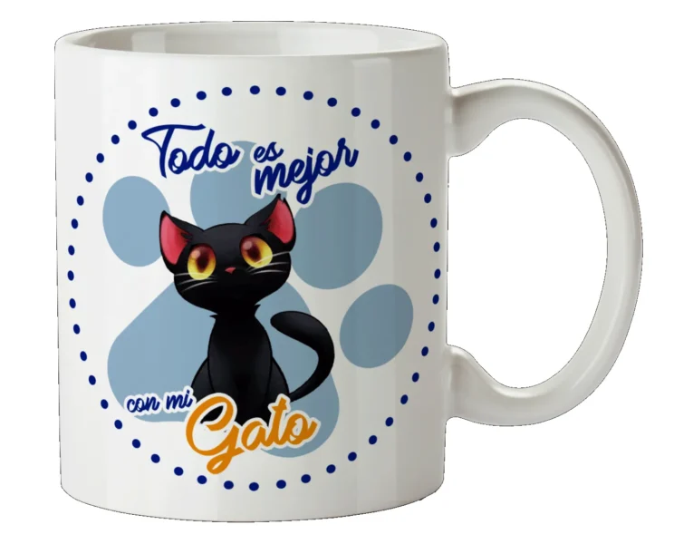 Taza Mascotas Gato