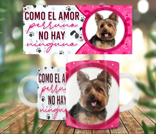 Taza Mascotas Perros 005