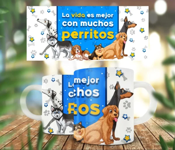 Taza Mascotas Perros 008