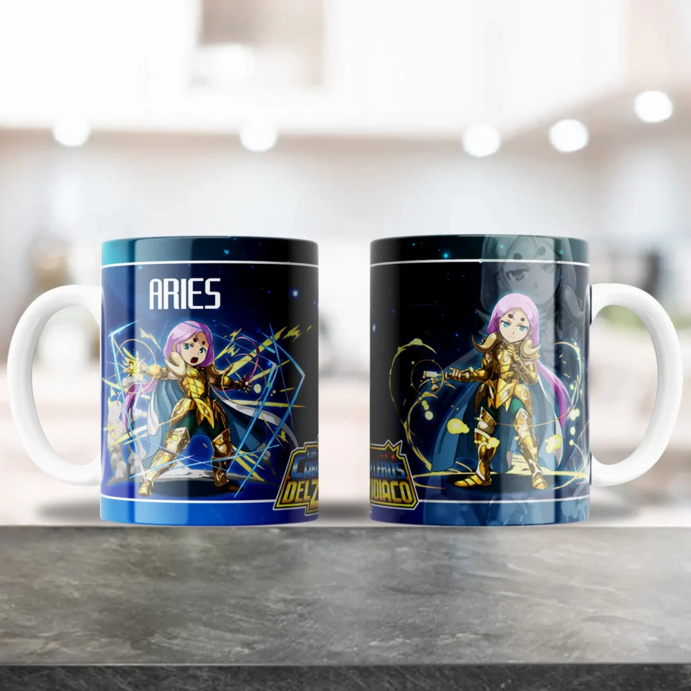 Taza Saint Seiya - Aries Mu