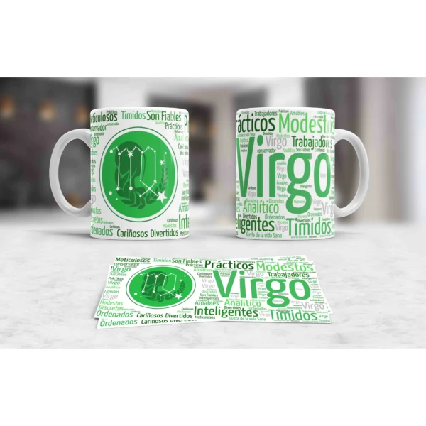 Taza Zodiaco Virgo