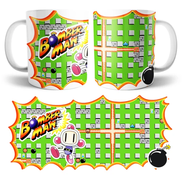 Taza Videojuegos – Bomber Man 001