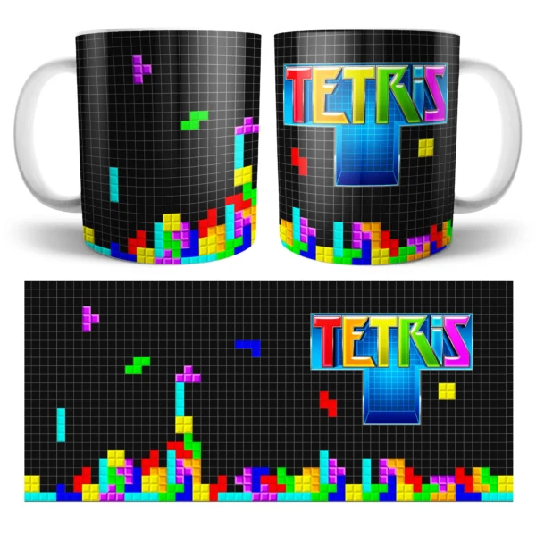 Taza Videojuegos – Tetris 001